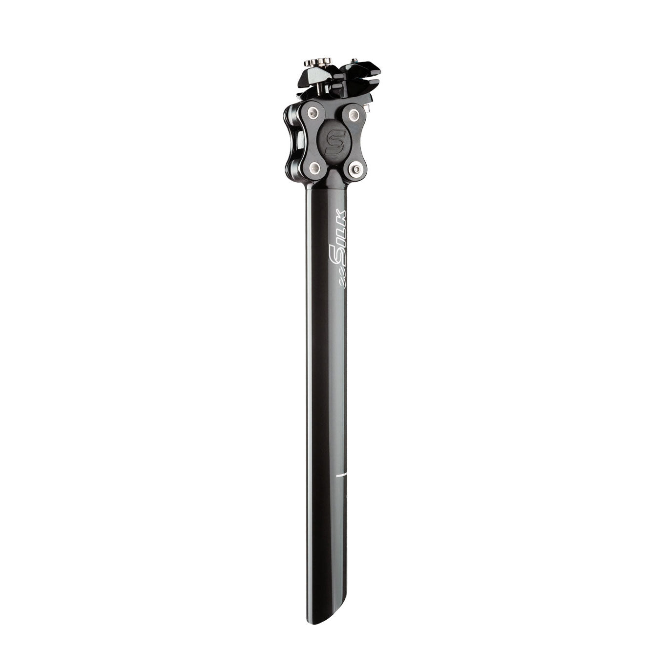 Cane Creek eeSilk Suspension Seatpost - Carbon 27.2 x 350mm 20mm Travel BLK Suspension Seatpost Cane Creek   
