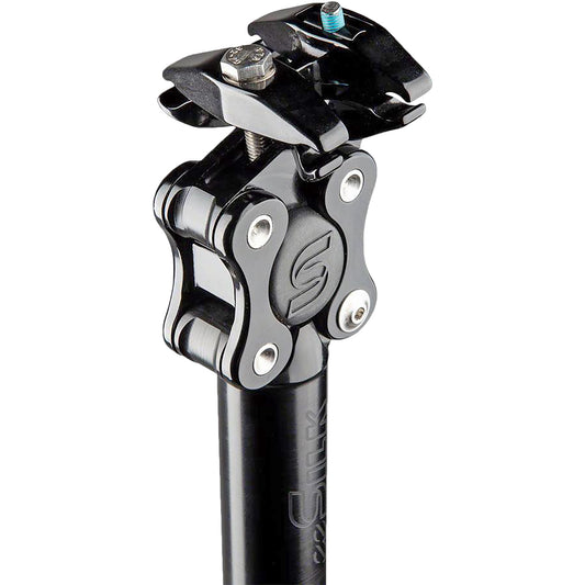 Cane Creek eeSilk+ Suspension Seatpost - Alloy 31.6 x 387mm 35mm Travel BLK Suspension Seatpost Cane Creek   