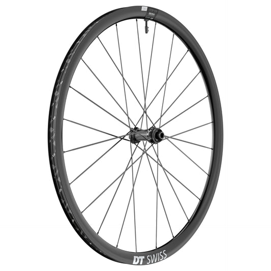 DT Swiss ER 1600 Spline 30 Front Wheel - 700 12 x 100mm Center-Lock Black Front Wheel DT Swiss   