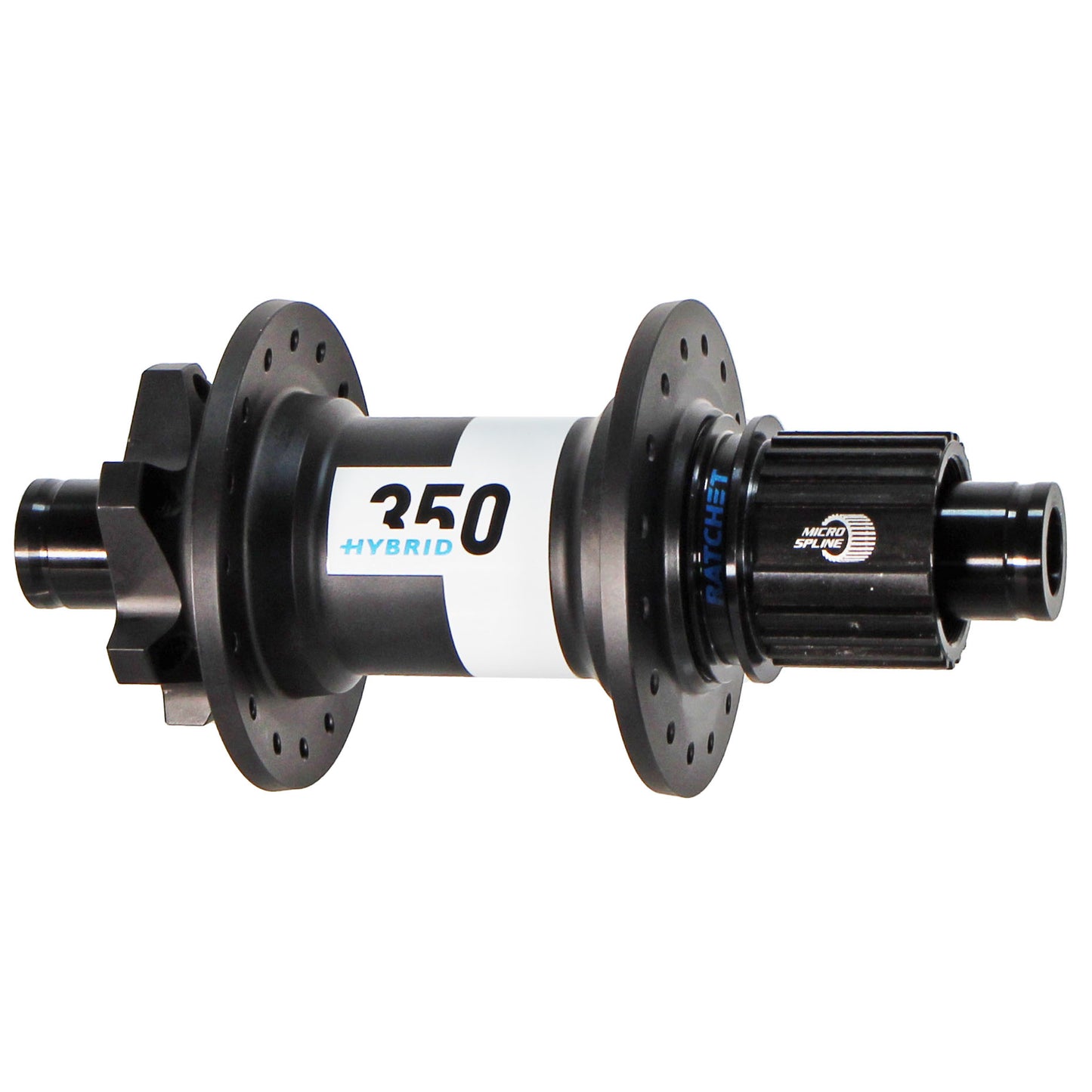DT Swiss 350 Hybrid Rear Hub - 12 x 148mm 6-Bolt Micro Spline Black 32h 24pt Rear Hub DT Swiss   
