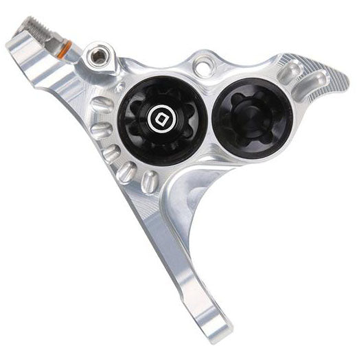 Hope RX4+ Disc Brake Caliper - Flat Mount Front +20mm DOT Type Silver Disc Brake Calipers Hope   