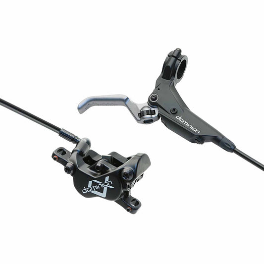 Hayes Dominion A4 Disc Brake Lever - Rear Hydraulic Post Mount Stealth BLK/Gray Disc Brake & Lever Hayes   