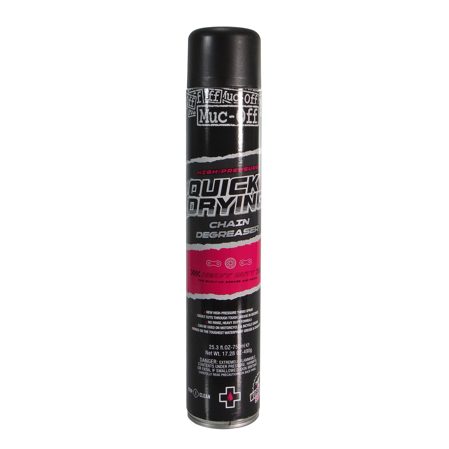 Muc-Off High Pressure Quick Drying Chain Degreaser: 750ml Degreaser / Cleaner Muc-Off   