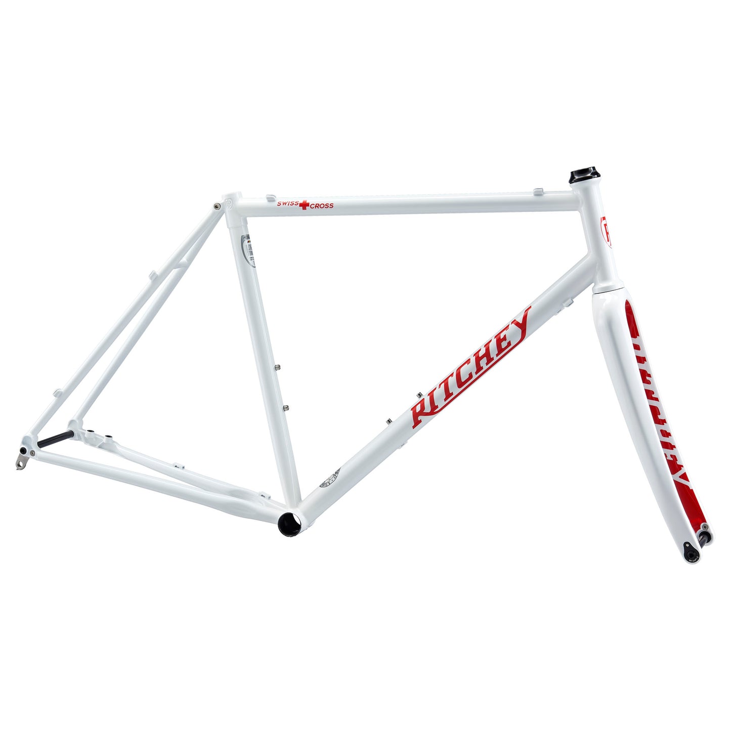 Ritchey Swiss Cross Frameset - 700c Steel White Large Cyclocross Frames Ritchey   