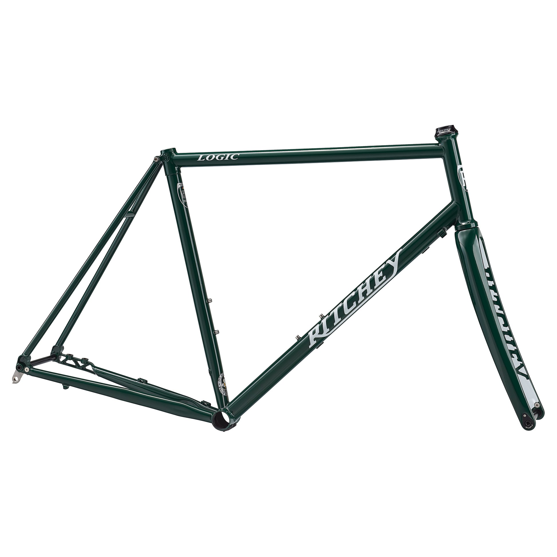 Ritchey Road Logic Disc Frameset - 700c Steel Green 51cm Road Frames Ritchey   