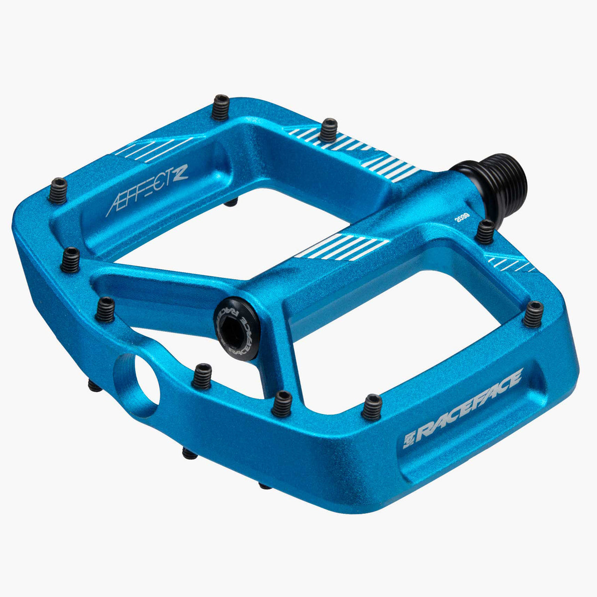 RaceFace Aeffect R Pedals - Platform Aluminum 9/16" Blue Pedals Race Face   