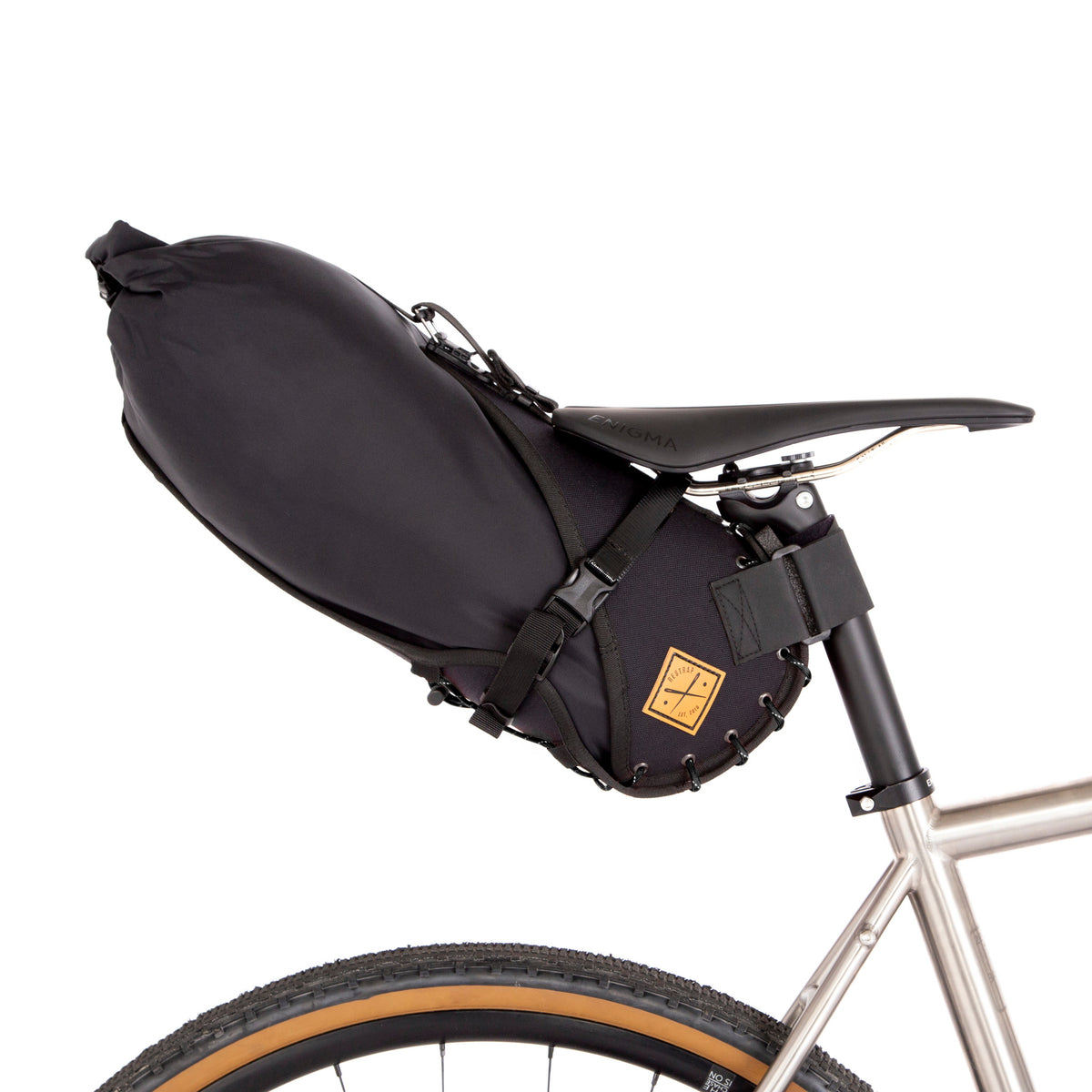 Restrap  Seat Bag - Small 8L Black Seat Bag Restrap   
