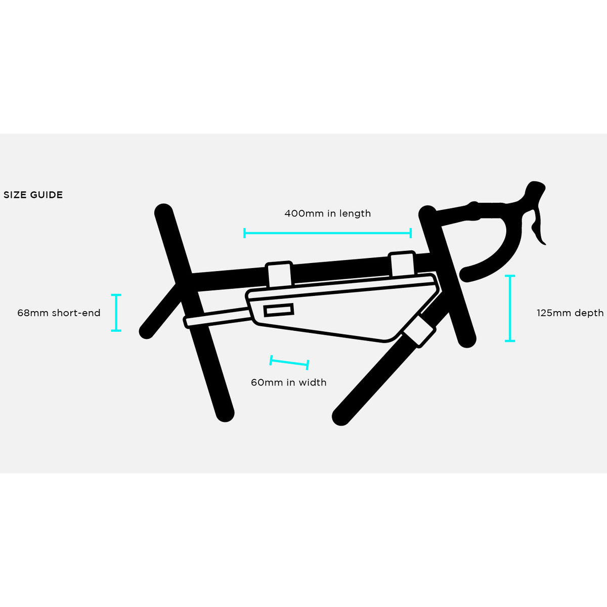 Restrap Frame Pack - Medium Black Frame Pack Restrap   