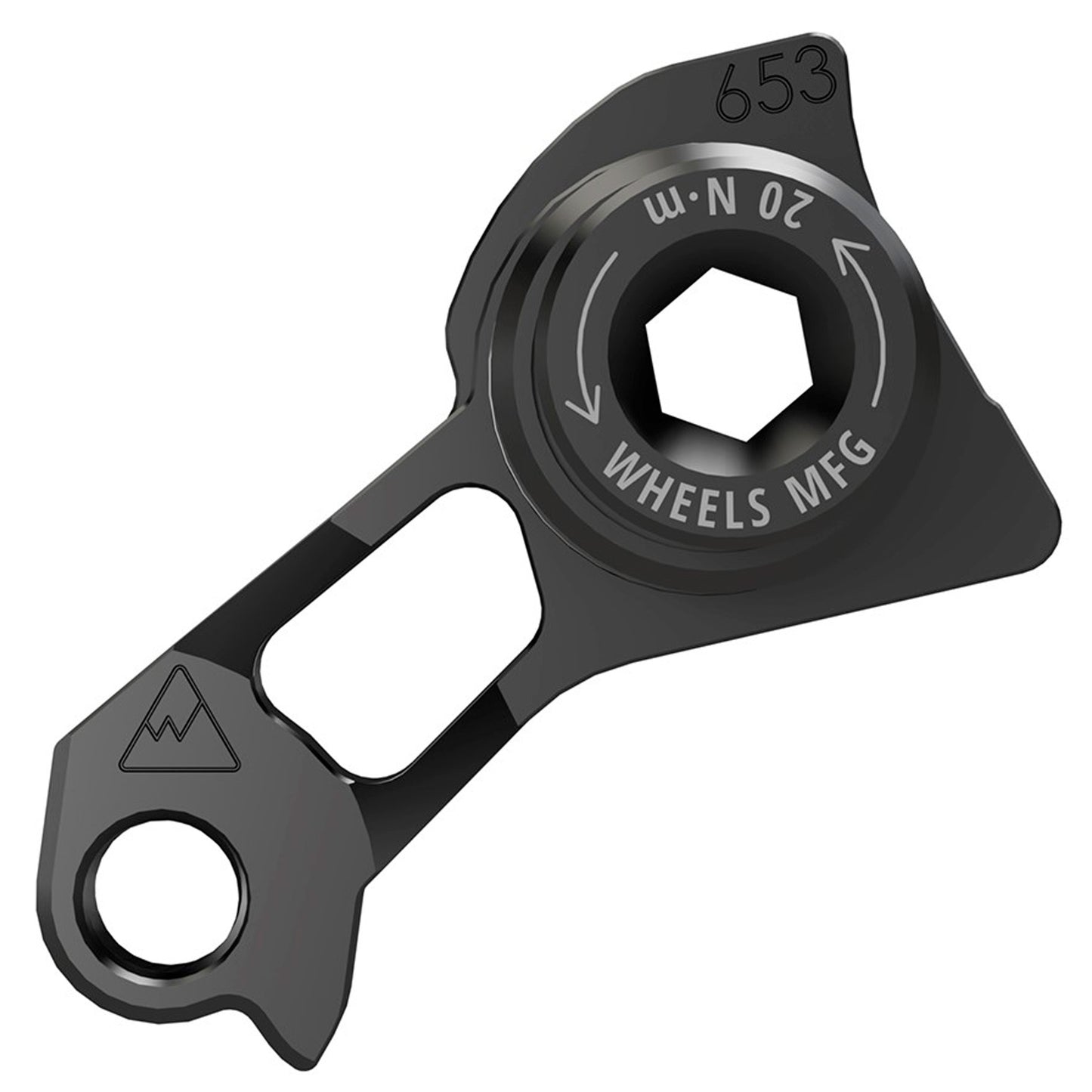 Wheels Manufacturing Derailleur Hanger - 653 SRAM UDH use Shimano MTB Rear Derailleurs Derailleur Hangers and Hardware Wheels Manufacturing   