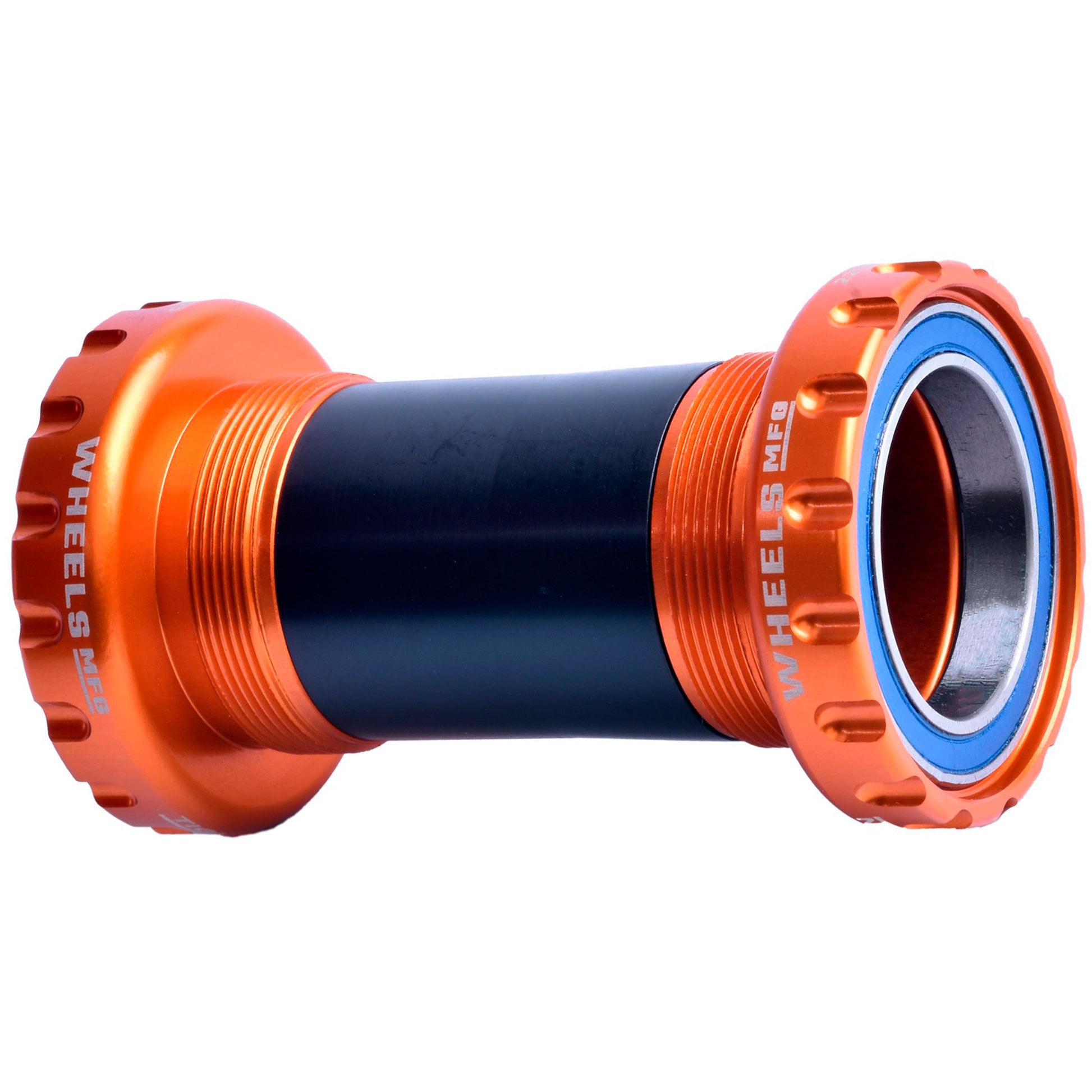Wheels Manufacturing BSA 30 Bottom Bracket - English BSA Frame Interface ABEC-3 Bearings For 30mm Spindle Orange Bottom Brackets Wheels Manufacturing   