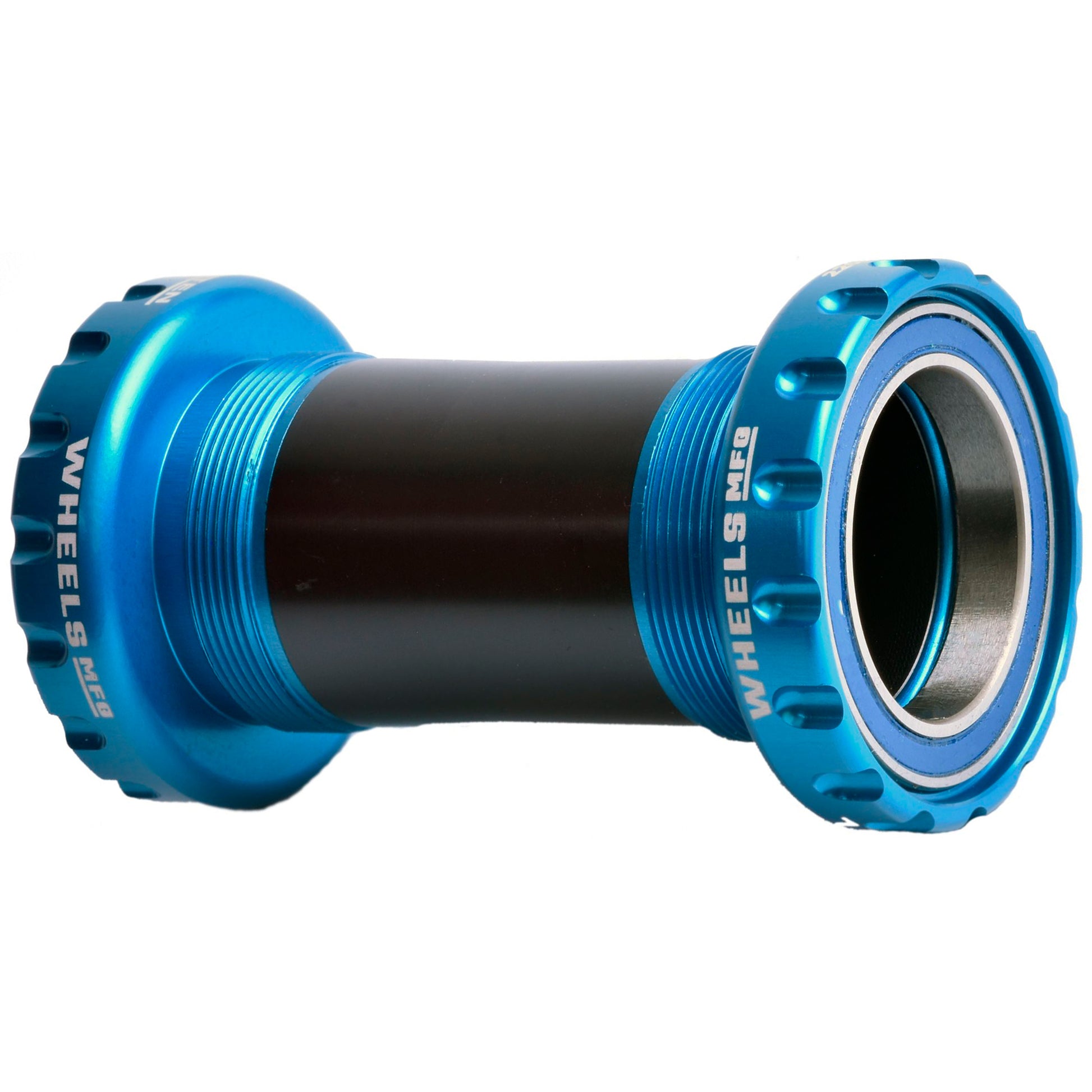 Wheels Manufacturing BSA 30 Bottom Bracket - English BSA Frame Interface ABEC-3 Bearings For 30mm Spindle Teal Bottom Brackets Wheels Manufacturing   