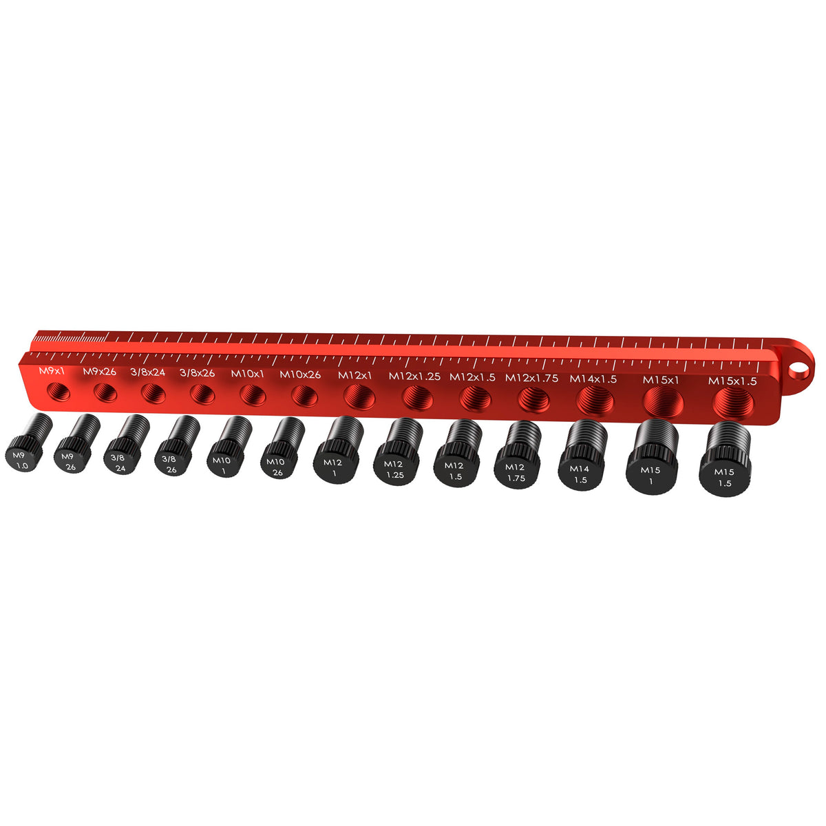 Wheels Manufacturing Ruler Axle Cone Thread Gauge Measuring Tools Wheels Manufacturing   